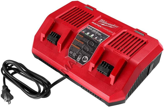 Milwaukee M18 Dual Bay Simultaneous Rapid Charger 48-59-1802