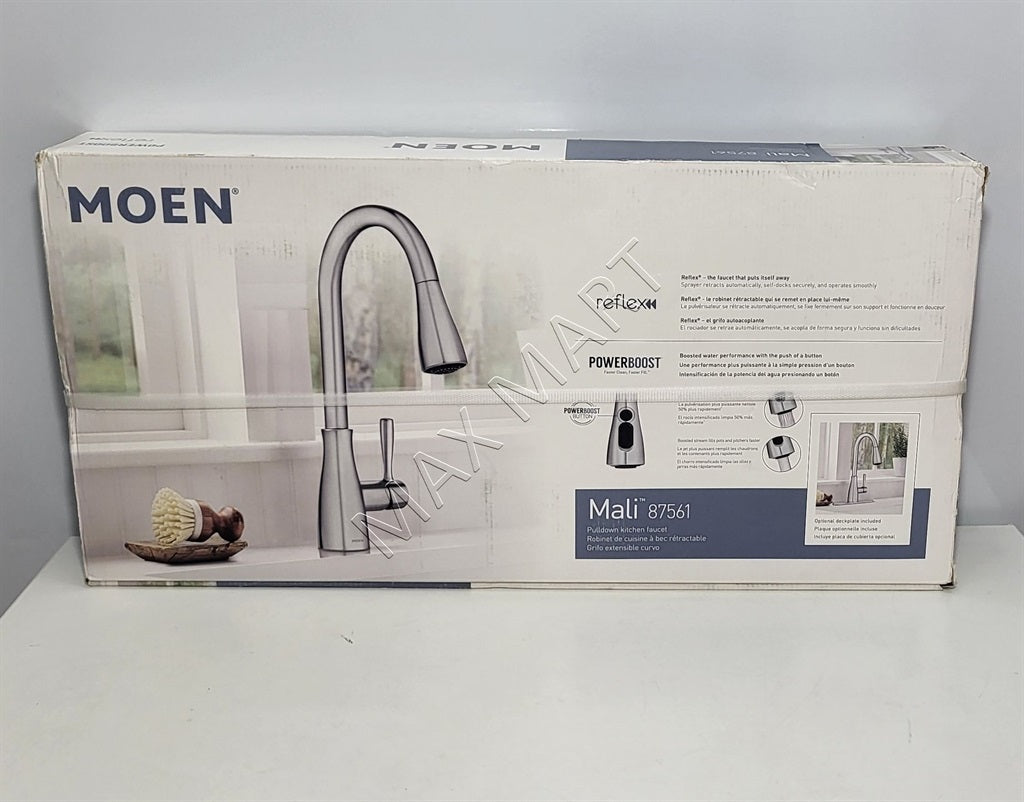 MOEN Mali 87561 Pull Down Kitchen Faucet/Tap - Chrome