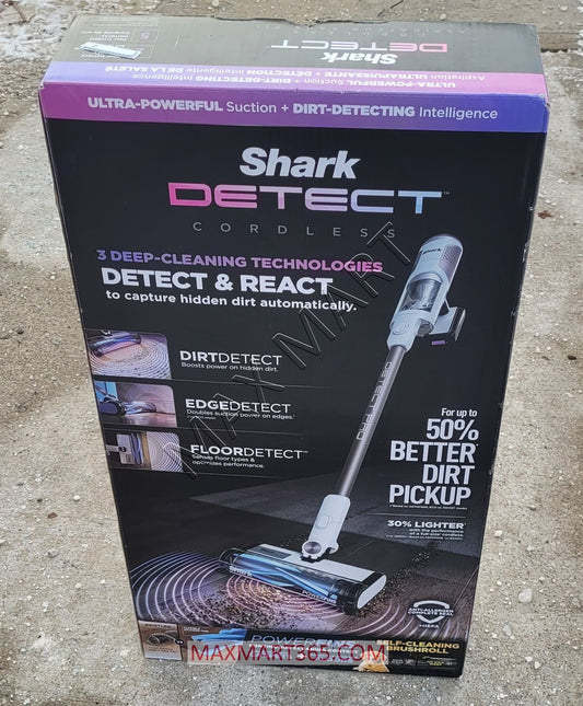 Shark IW1120C Detect Pro Cordless Stick Vacuum with PowerFins Brushroll