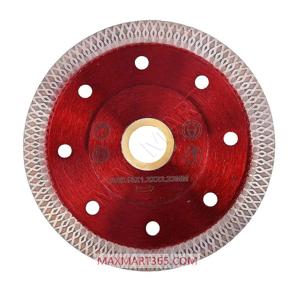 4-1/2-Inch Super-Thin Diamond Cutting Disc Wheel Blade for Angle Grinder - Ceramic Porcelain Tiles Granite Marble Brick