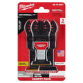 Milwaukee 49-10-9001 Oscillating Metal/Wood Multi Material Titanium Multi-Tool Blade Kit (3-Piece)