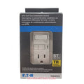 EATON ETN 15Amp GFCI Tamper-Resistant TR Receptacle Outlet Plug w/ Switch TRSGFS15