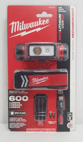 Milwaukee 2163-21 REDLTHIUM 600 Lumen USB Rechargeable Hard Hat Headlamp Headlight