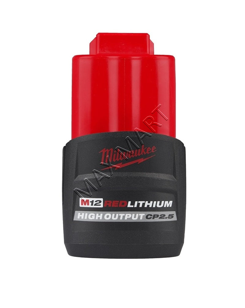 Milwaukee M12 CP High Output 2.5Ah Battery 48-11-2425