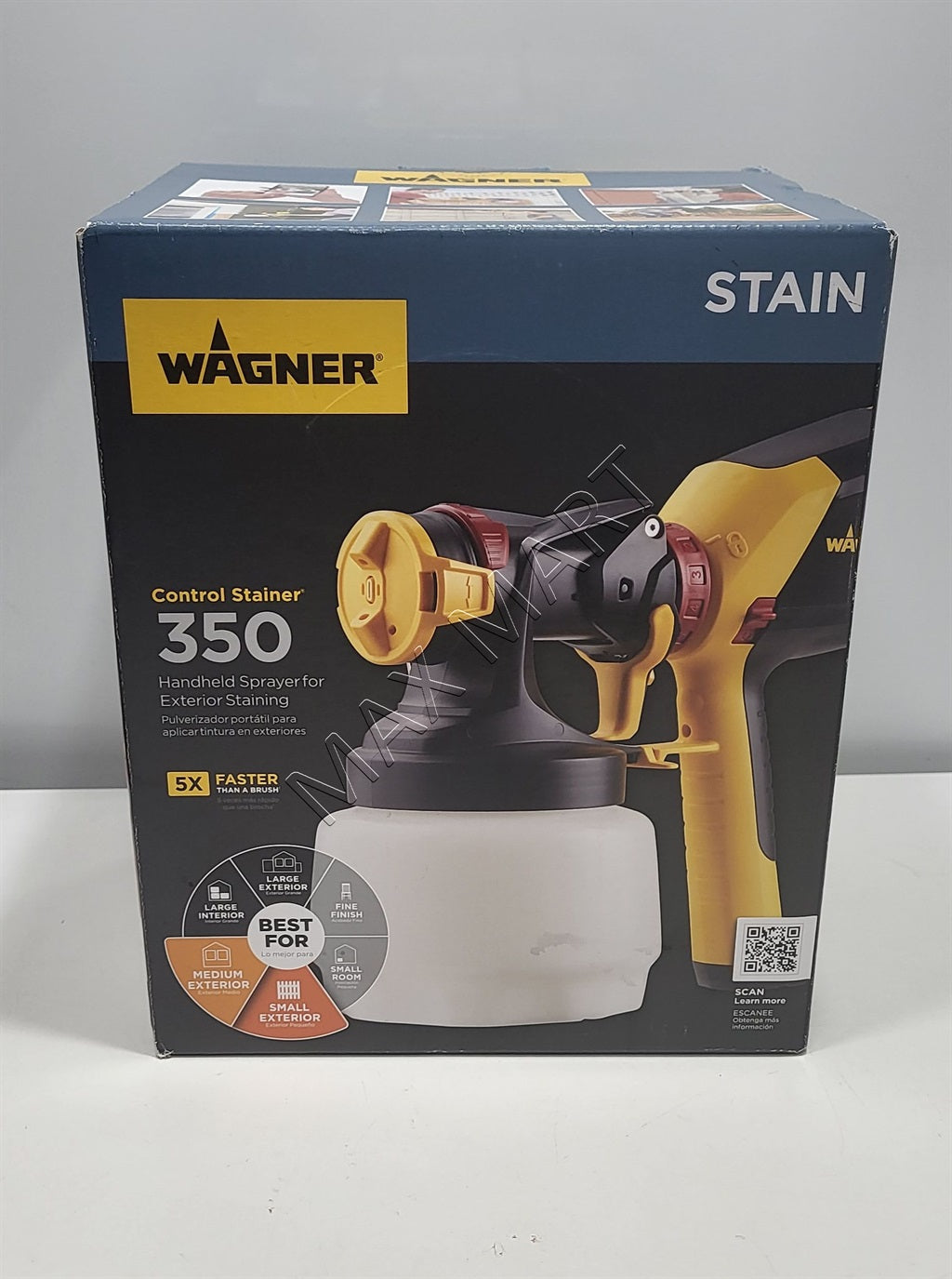 Wagner Control Stainer 350 HVLP Handheld Sprayer