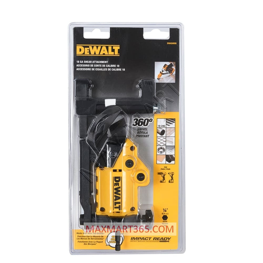 DEWALT DWASHRIR 18-Gauge Shears Accessory for Impact Driver