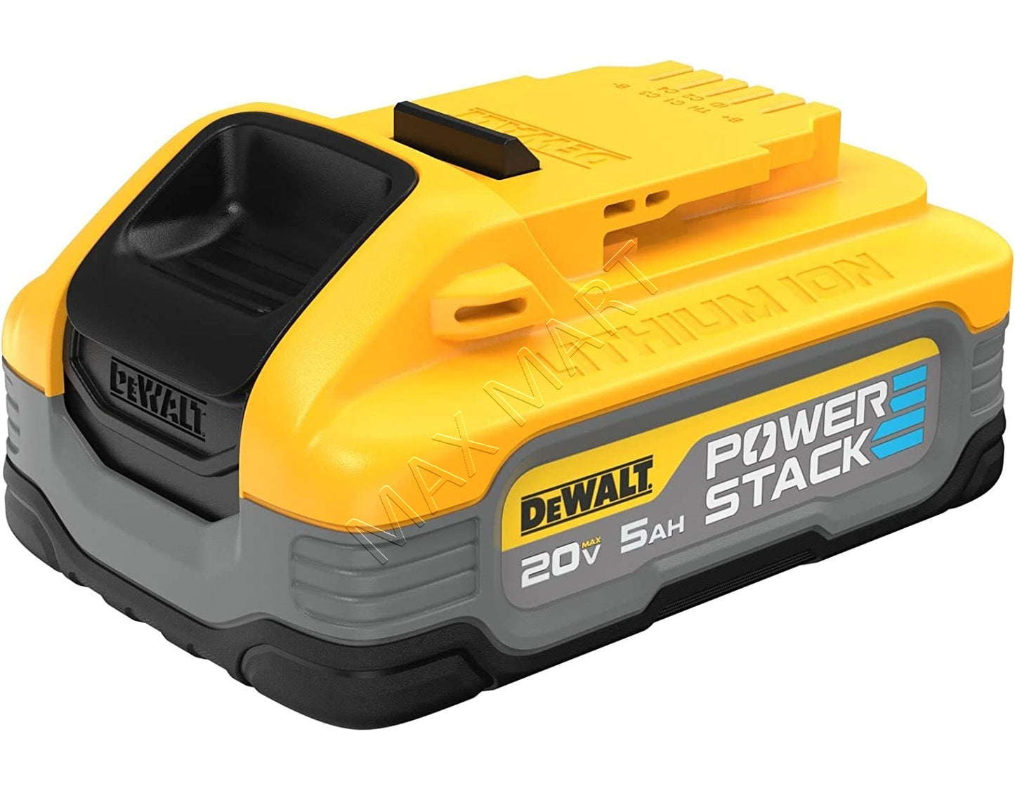 DEWALT 20V MAX POWERSTACK 5Ah 5.0Ah 紧凑型电池 DCBP520