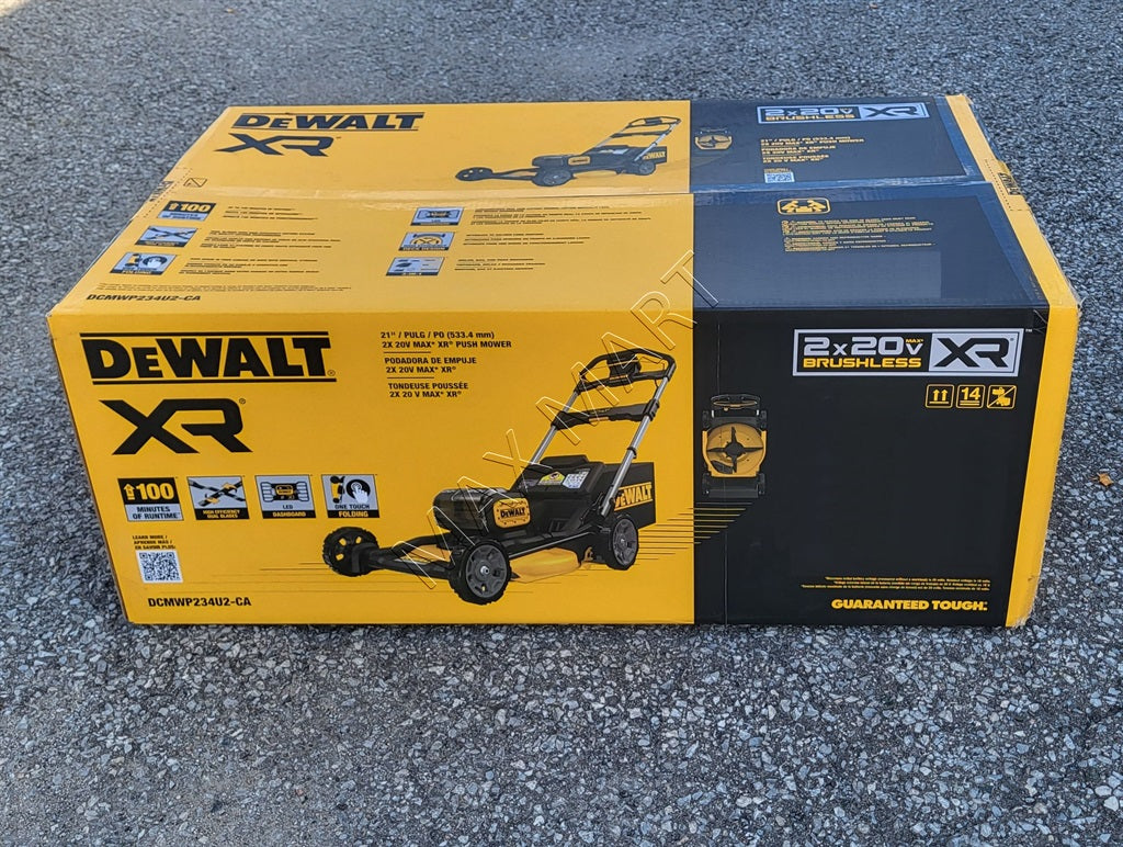 DEWALT 20V XR Brushless Cordless 21-1/2-inch Lawn Mower Lawnmower (Tool Only) DCMWP234U2-CA