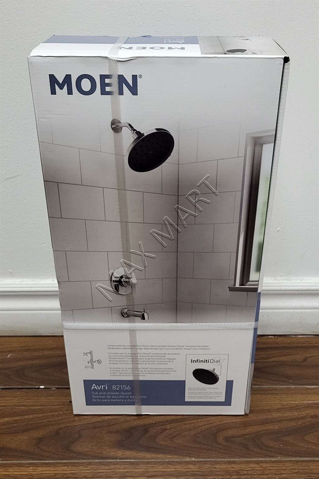 Moen Avri 82156 Magnetix 1-handle Bathtub and Shower Faucet (Valve Included) - Chrome