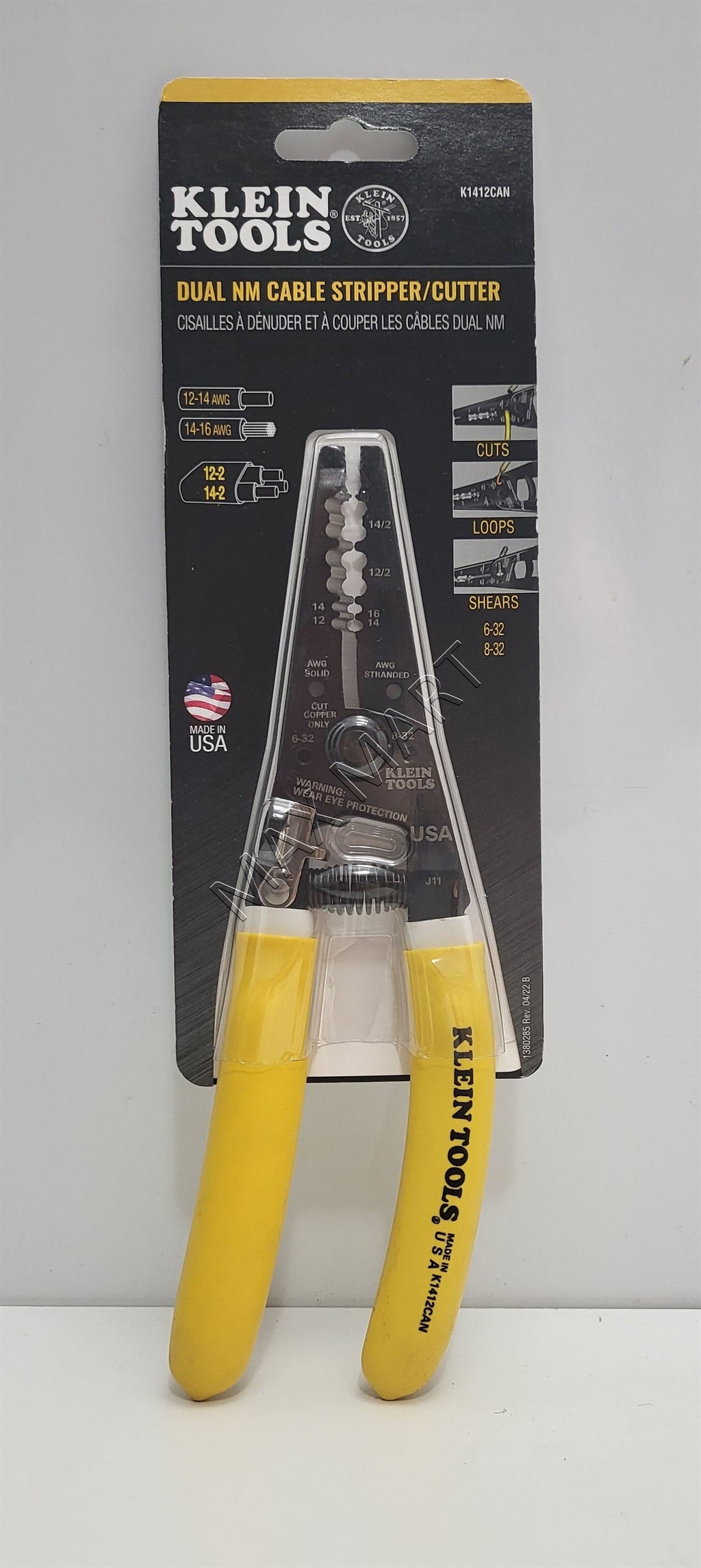 Klein Tools Klein-Kurve Dual NMD-90 Cable Stripper/Cutter K1412CAN