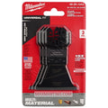 Milwaukee 49-25-1243 Titanium Bi-Metal Universal Fit Wood and Metal Oscillating Multi-Tool Blade (3-Pack)