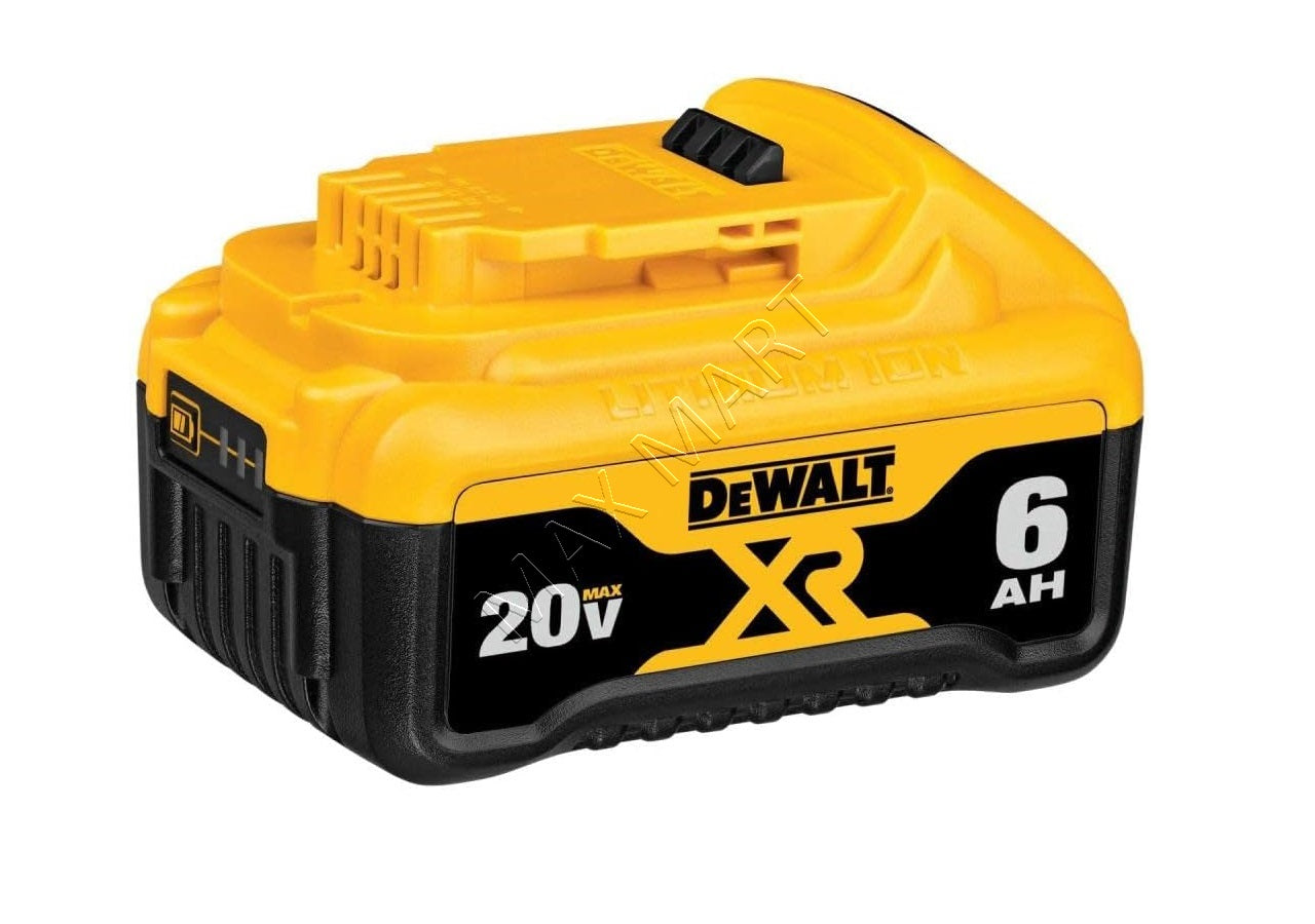 DEWALT 20V 6Ah 6.0Ah Max XR 锂离子电池 DCB206