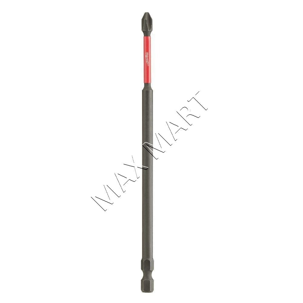 Milwaukee 48-32-4802 SHOCKWAVE #2 Phillips 6-inch Impact Screw Driver Bit (1-Pack)