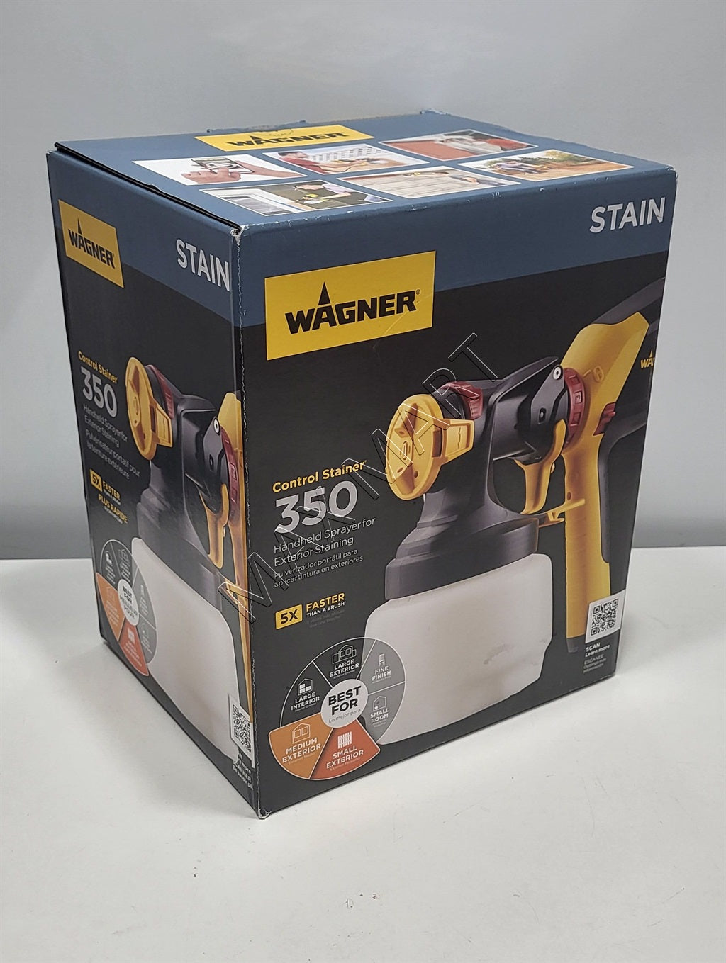 Wagner Control Stainer 350 HVLP Handheld Sprayer