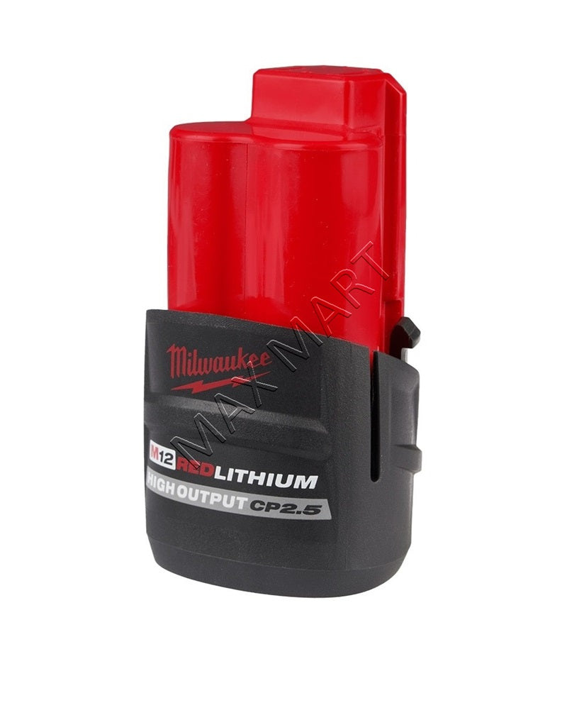 Milwaukee M12 CP High Output 2.5Ah Battery 48-11-2425