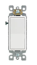 Leviton 15安培三路装饰型白色灯开关 5603-2W