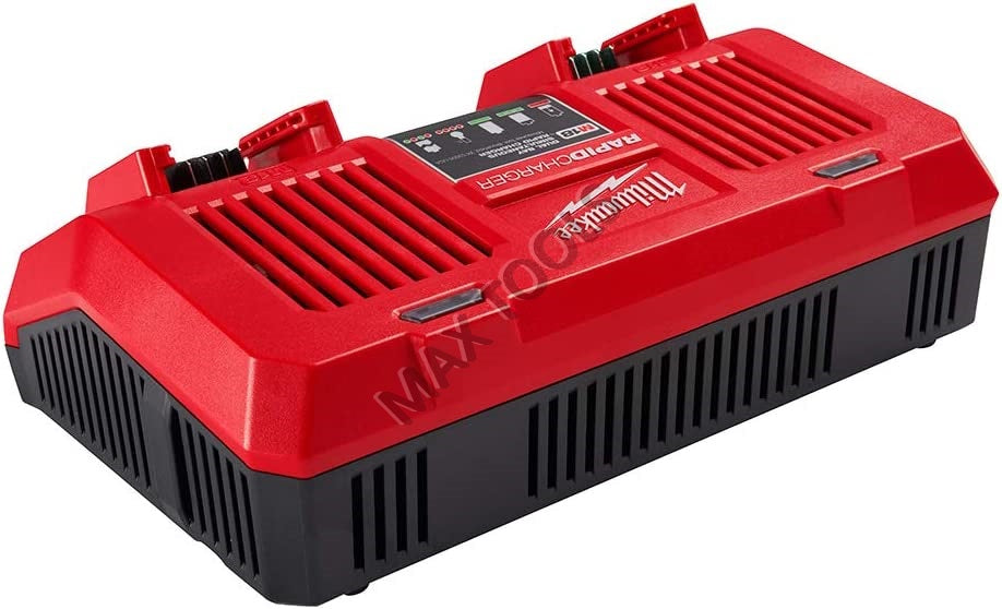 Milwaukee M18 Dual Bay Simultaneous Rapid Charger 48-59-1802