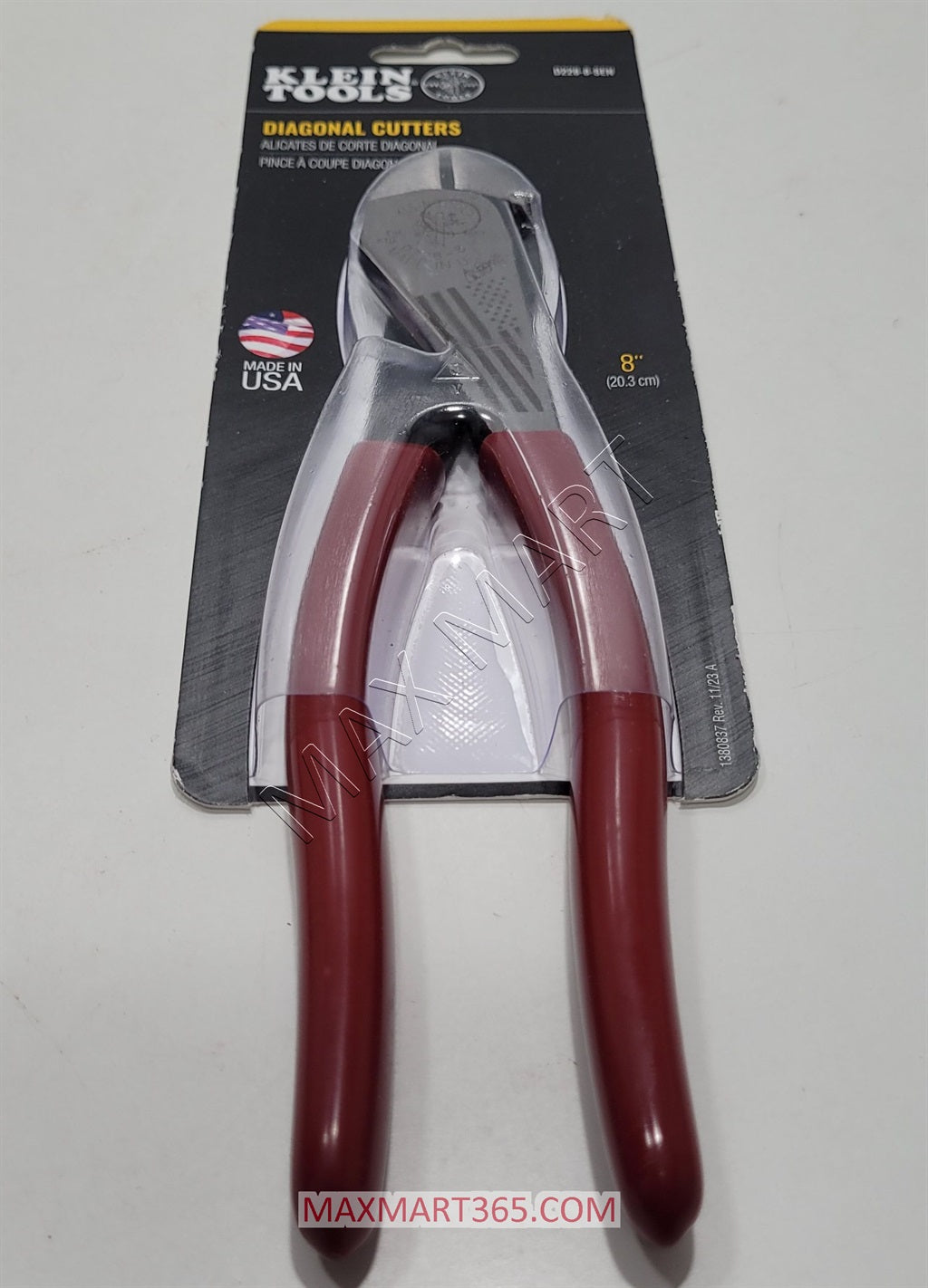 Klein Tools D2288SEN 8-inch High Leverage Diagonal Cutters