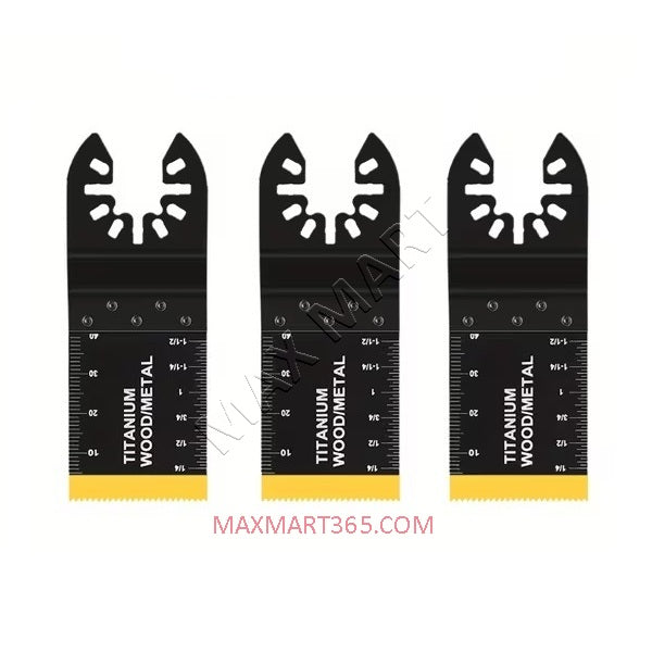 Universal Titanium Oscillating Multi-tool Blade for Metal, Wood and Plastic Cutting