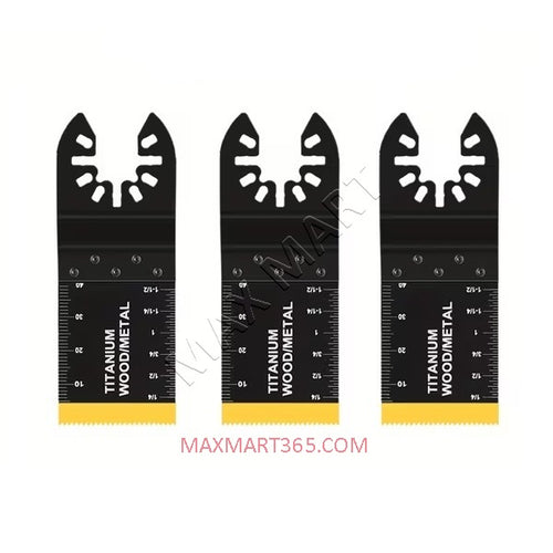 Universal Titanium Oscillating Multi-tool Blade for Metal, Wood and Plastic Cutting