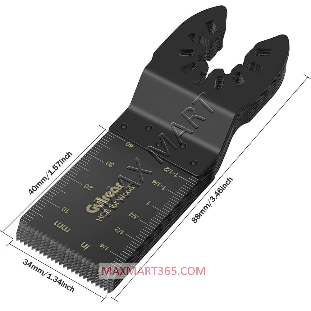 Universal Oscillating Multi-tool Blade for Wood, Soft Metal and Plastic Cutting