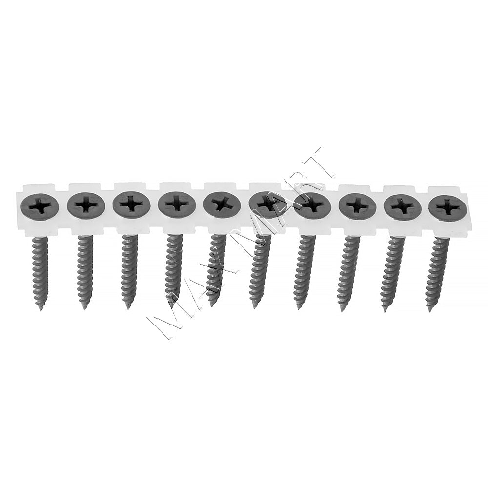 Collated Autofeed Self-Drilling Steel Drywall Screws #6 x 1-1/4-in (1,000-Pack)