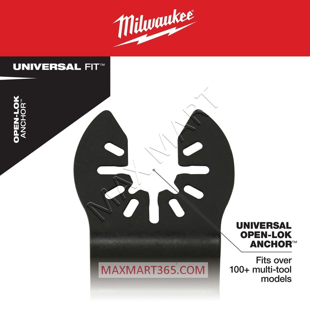 Milwaukee 49-10-9001 Oscillating Metal/Wood Multi Material Titanium Multi-Tool Blade Kit (3-Piece)