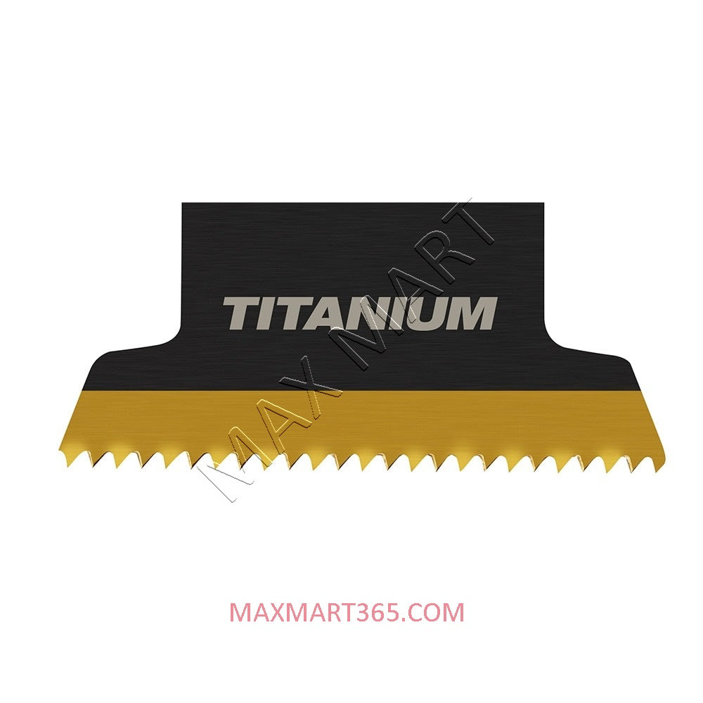 Milwaukee 49-25-1233 Multi-Tool Oscillating Titanium Bi-Metal Multi-Material Wood/Metal Cutting Blade (3-Pack)