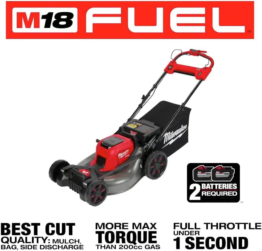 Milwaukee M18 FUEL Brushless Cordless 21-inch Self-Propelled Lawnmower Lawn Mower 2823-20 (Tool only)