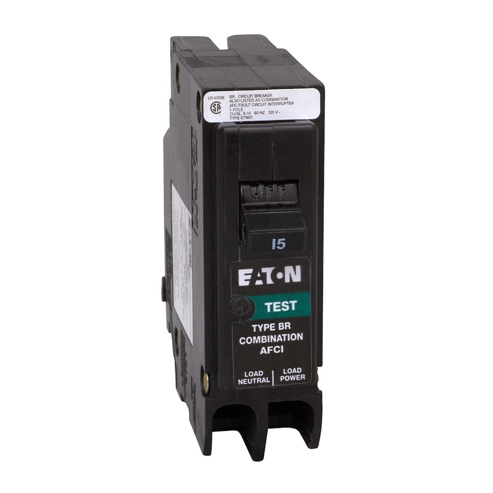 Eaton ETN BRP115AFC 15Amp Arc Fault (AFCI) Circuit Breaker