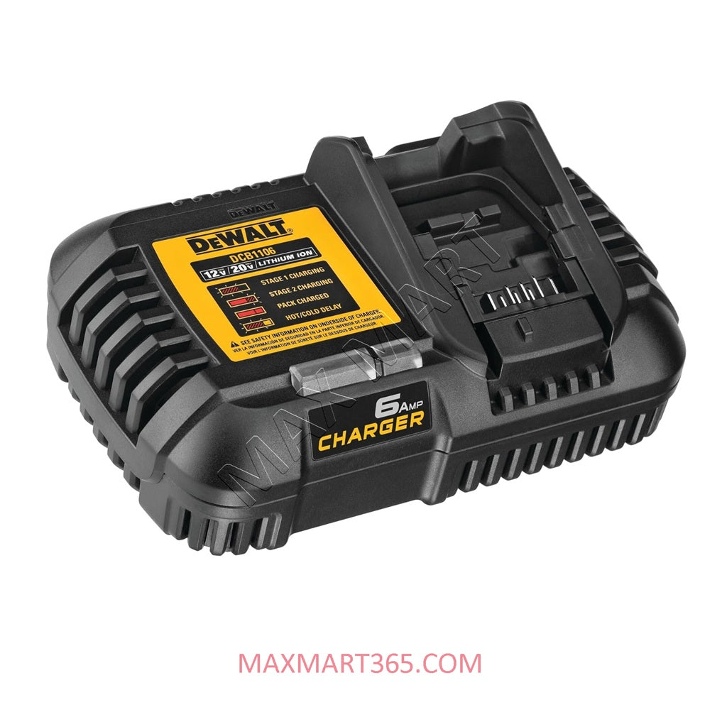 DEWALT DCB1106 12V/20V/60V 6.0-Amp 6Amp Charger