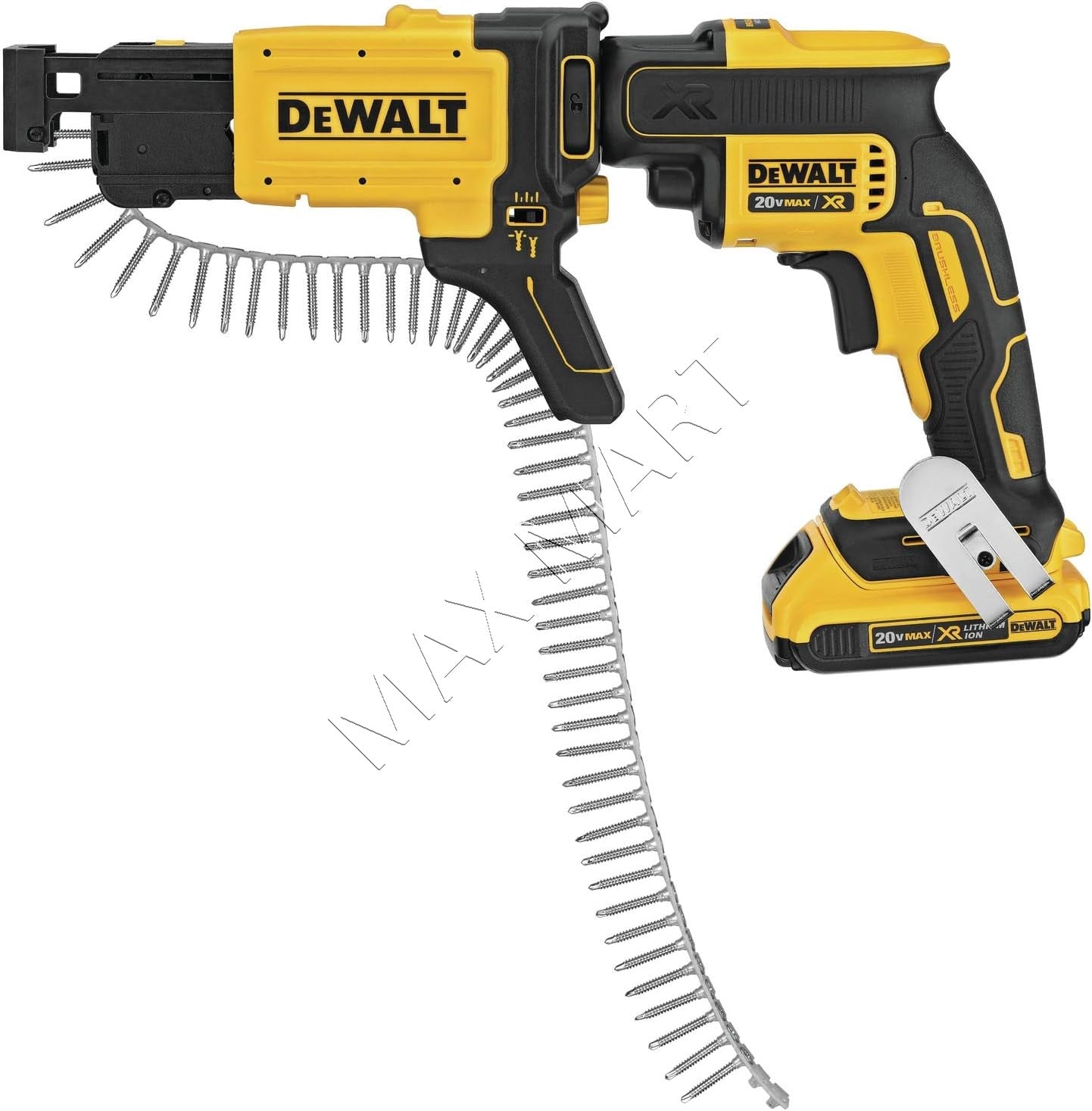 DEWALT 20V XR 无绳无刷干墙螺丝枪组合套装 DCF620B DCF620 DCF6202（仅工具）