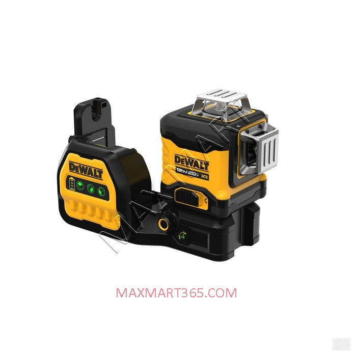 DEWALT 20V MAX 3 X 360 绿色激光指示器（带硬质工具箱）DCLE34030GB（仅工具）