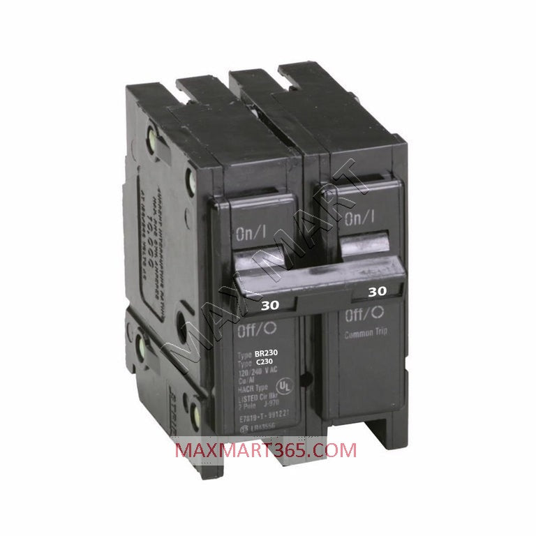 Eaton ETN BR230 30-Amp 30A Circuit Breaker Double Pole 2P