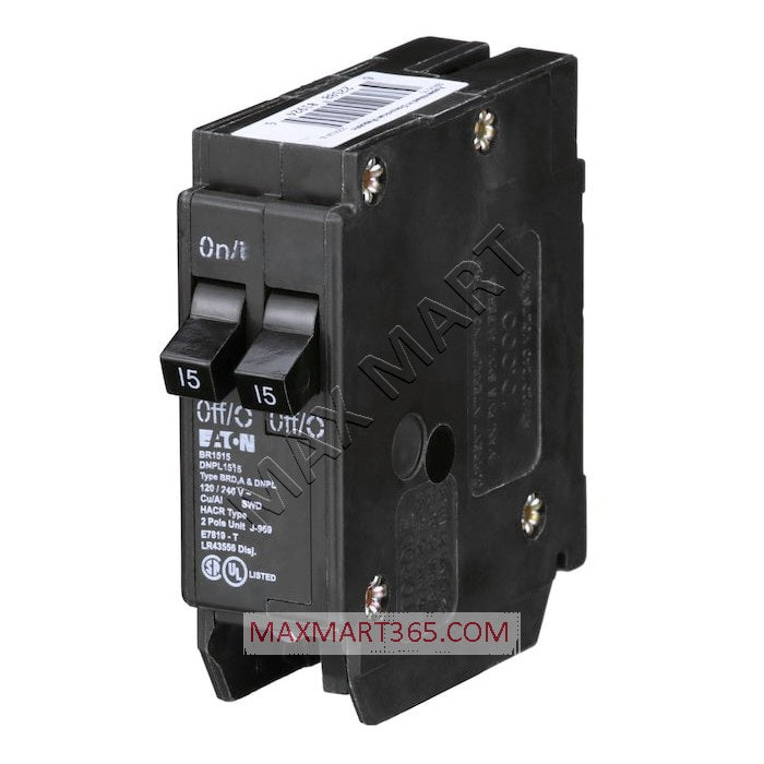 Eaton ETN DNPL1515 15-Amp 15A Circuit Breaker Single Pole 1P