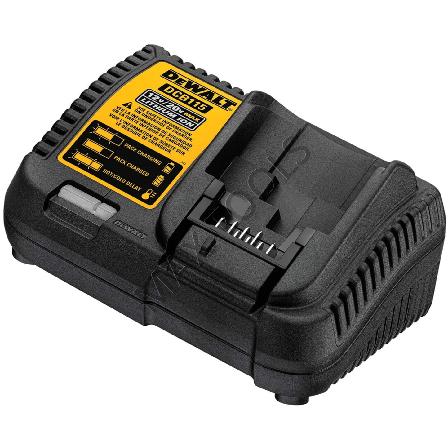 DEWALT DCB115 12V/20V/60V 4 安培快速充电器