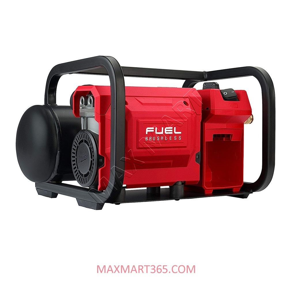 Milwaukee 2840-20 M18 FUEL 无刷无绳 2 加仑电动紧凑型静音空压机（仅限工具）