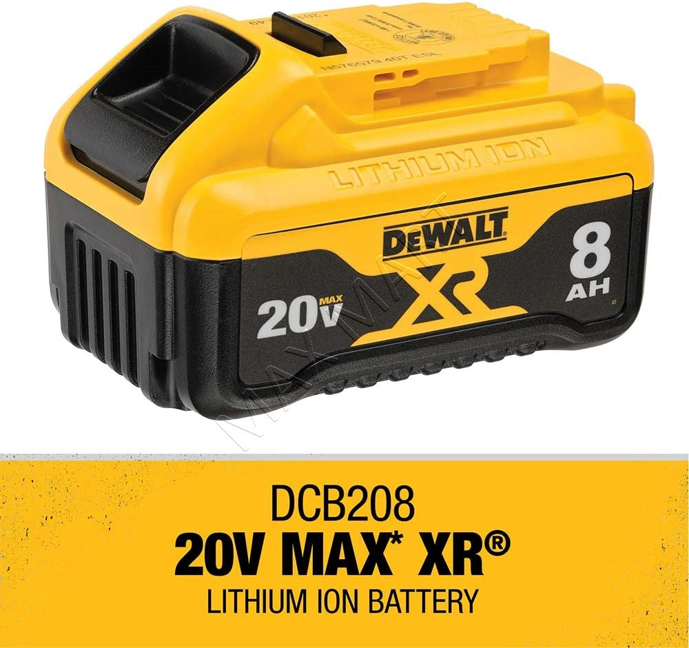 DEWALT 20V 8Ah 8.0Ah Max XR 锂离子电池 DCB208