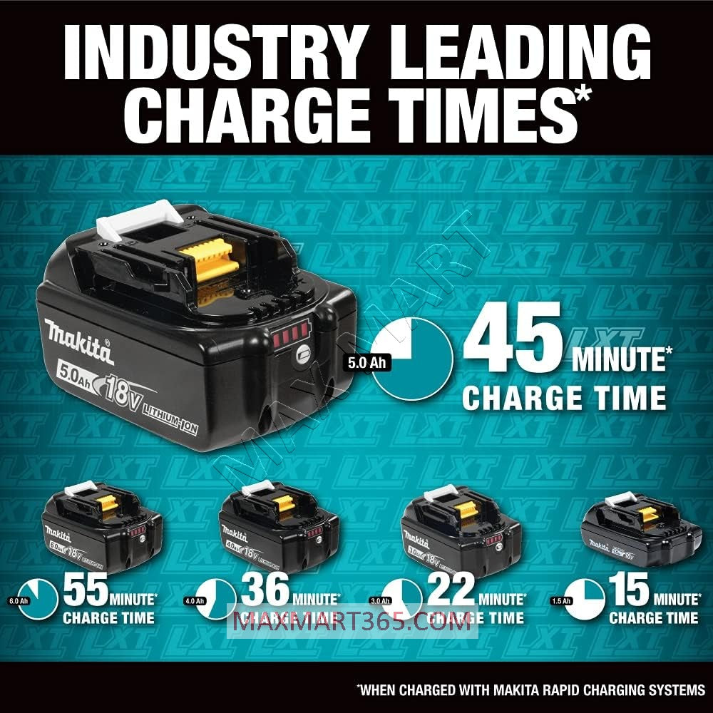 Makita DC18RC 18V LXT Lithium-Ion Rapid Fast Battery Charger