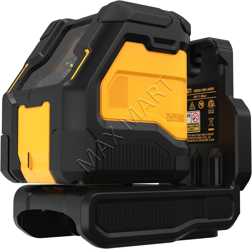 DEWALT 20V 330 英尺绿色自动调平十字线激光水平仪（仅工具）DCLE34021B DCLE34021