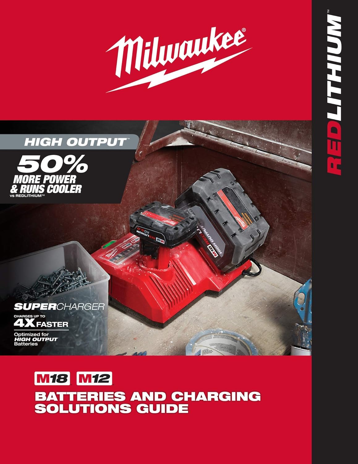 Milwaukee M18 18V Lithium-Ion Extended Capacity (XC) HIGH OUTPUT 8.0Ah 8Ah Battery 48-11-1880