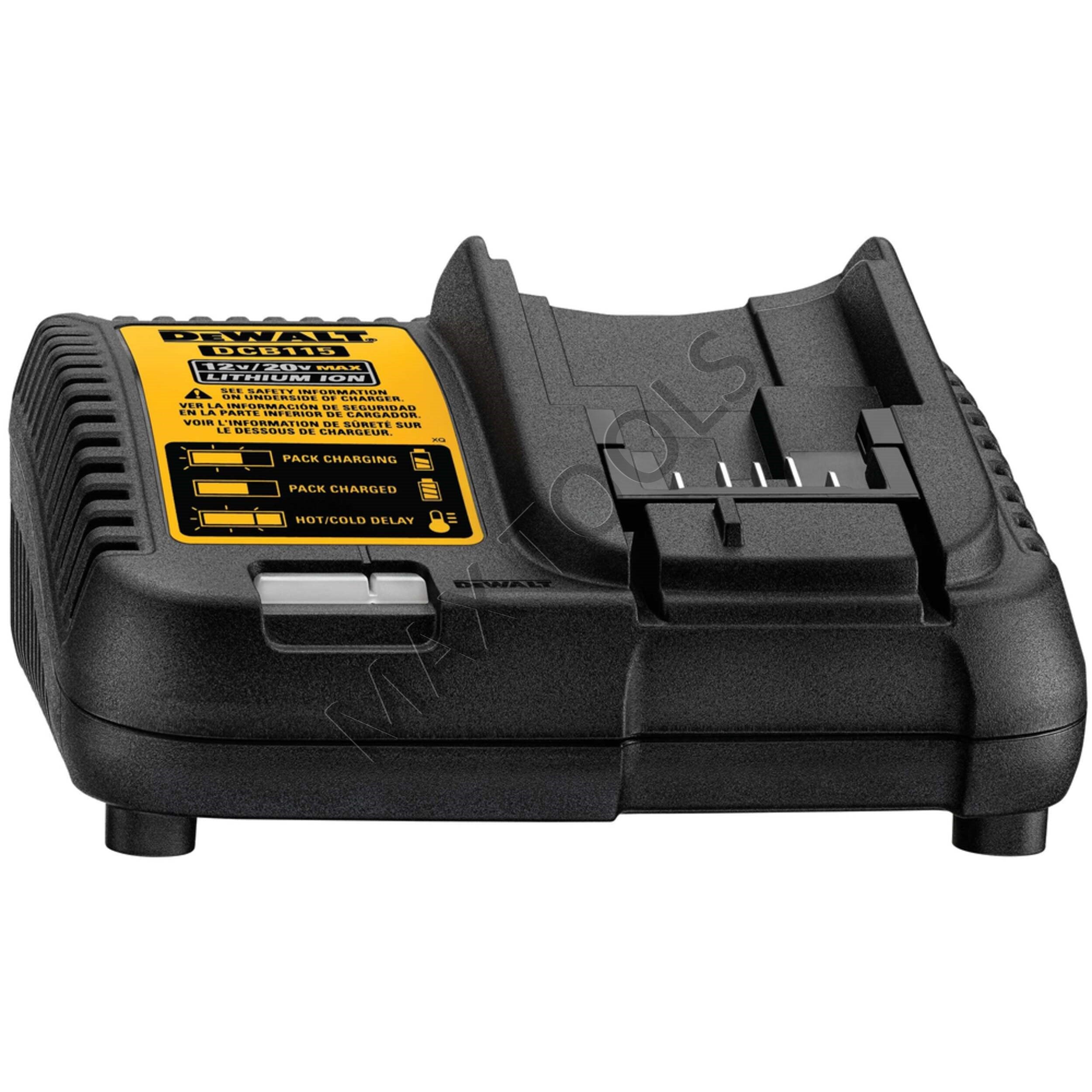 DEWALT DCB115 12V/20V/60V 4-Amp 4Amp Fast Charger Rapid Charger