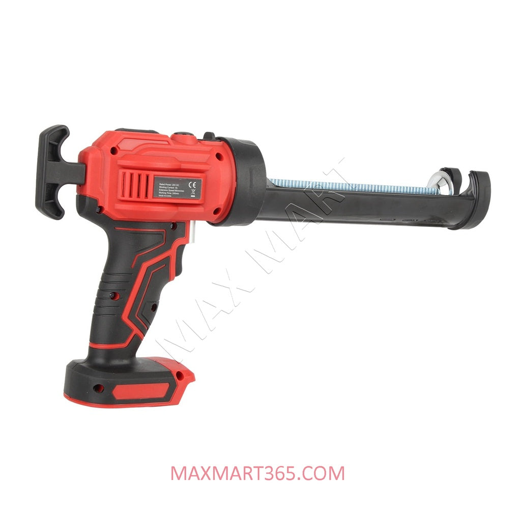 Cordless Caulking Gun for Milwaukee M18 Battery, 4 Adjustable Speeds, Anti-Drip, LED Light (Tool Only)