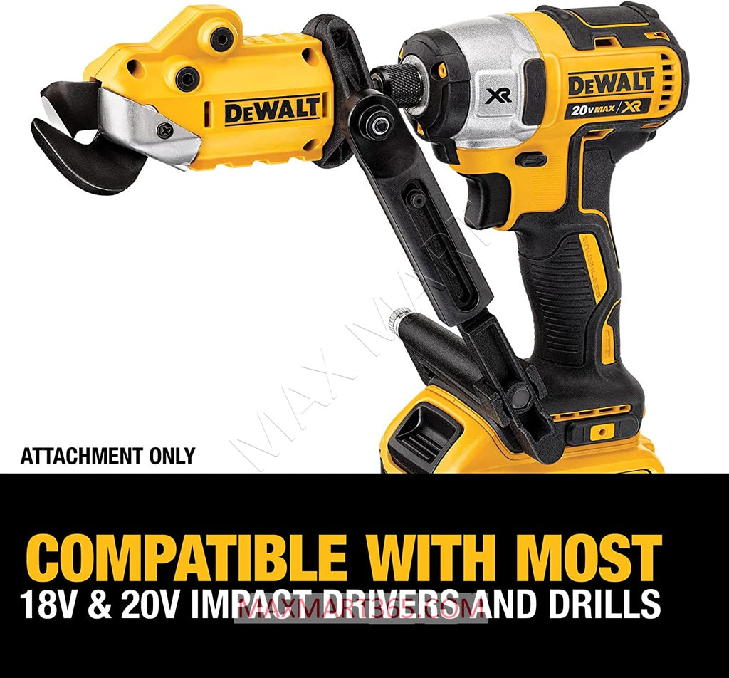 DEWALT DWASHRIR 18-Gauge Shears Accessory for Impact Driver