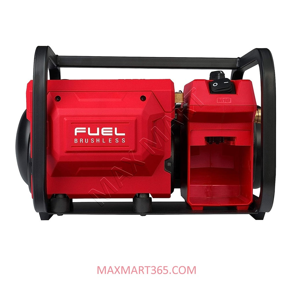 Milwaukee 2840-20 M18 FUEL 无刷无绳 2 加仑电动紧凑型静音空压机（仅限工具）