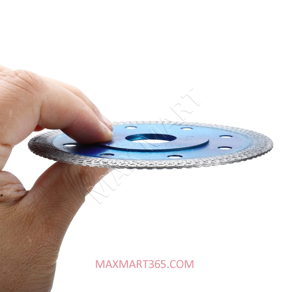 4-1/2-Inch Ultra-Thin Diamond Cutting Disc Wheel for Angle Grinder - Ceramic Porcelain Tiles Granite Marble Brick