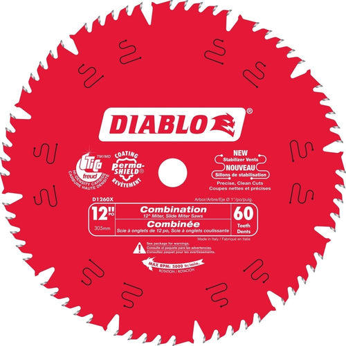Diablo 12-inch Carbide Tipped Miter Mitre Saw Blade