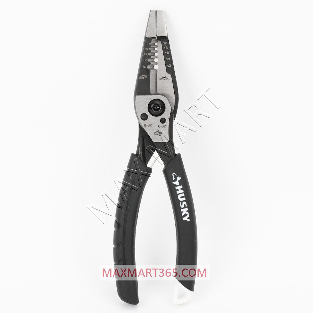 Husky 7-inch Wire Stripping Pliers 19T115