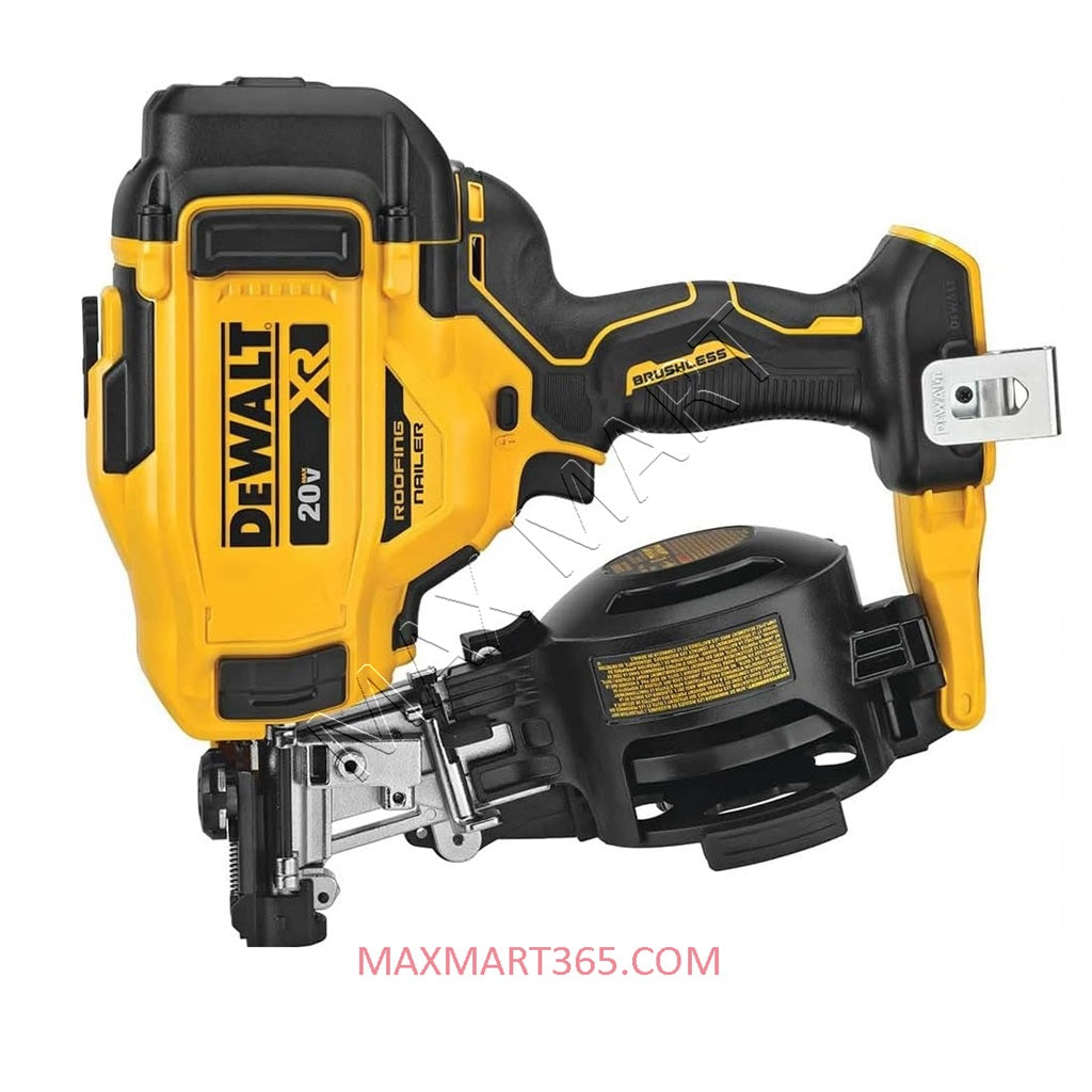 DEWALT DCN45RNB 20V XR Brushless Cordless 15-Degree Roofing Nailer (Tool Only)