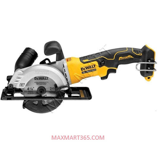 DEWAL DCS571B 20V ATOMIC Brushless Cordless 4-1/2-inch Compact Circular Saw (Tool Only)